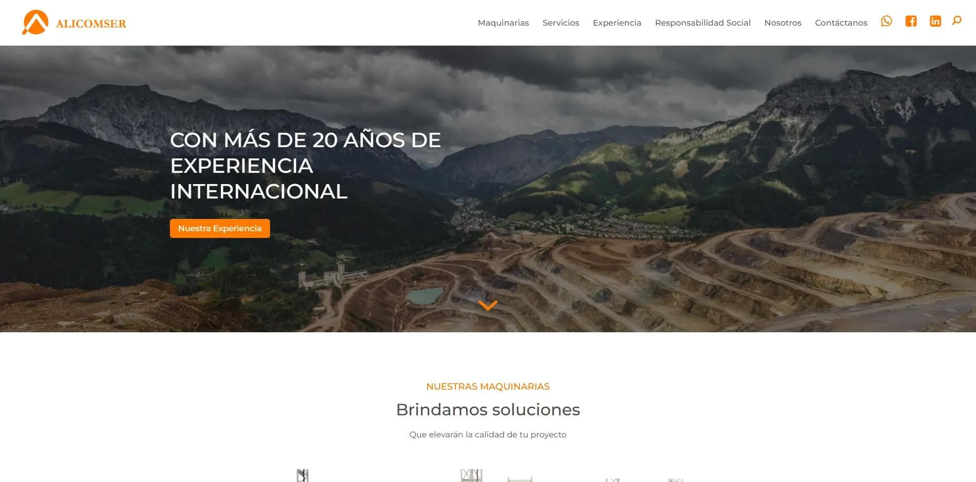 Alicomser — Plataforma corporativa de soluciones industriales