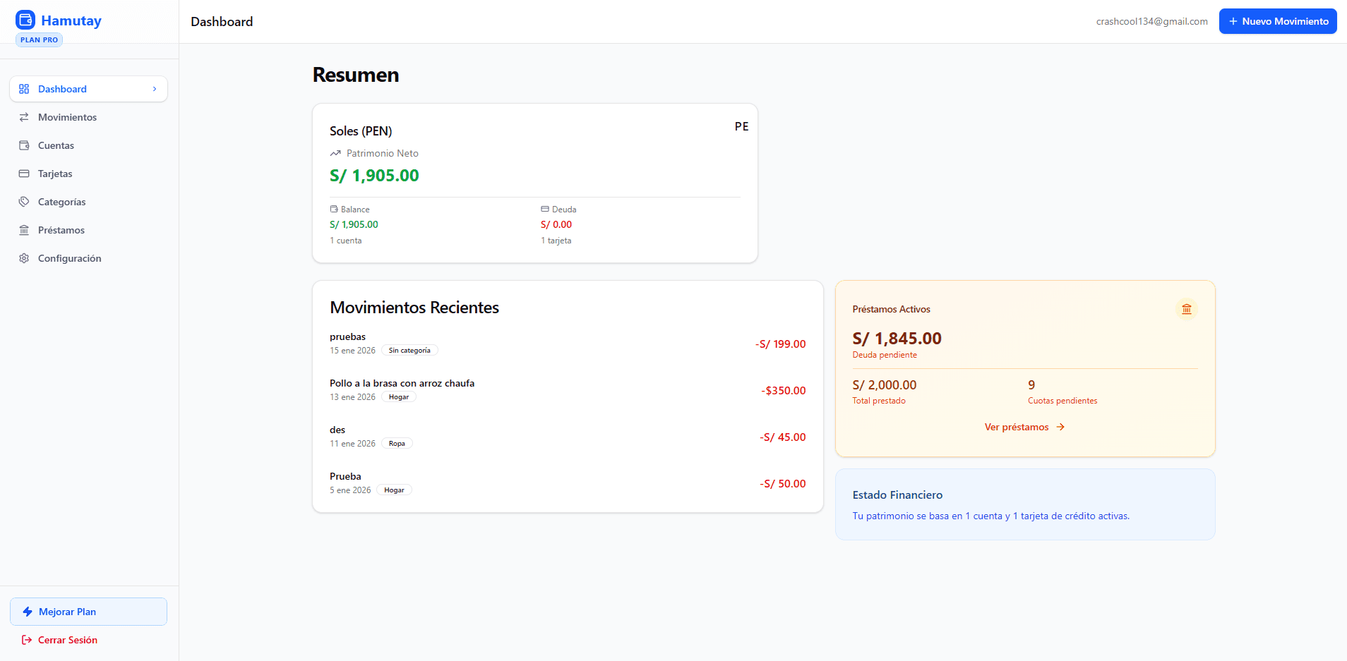 Hamuntay - Personal Finance Ecosystem - Imagen 1